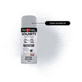 White Knight Squirts 310g Silver Satin Spray Paint - Indoor/Outdoor
