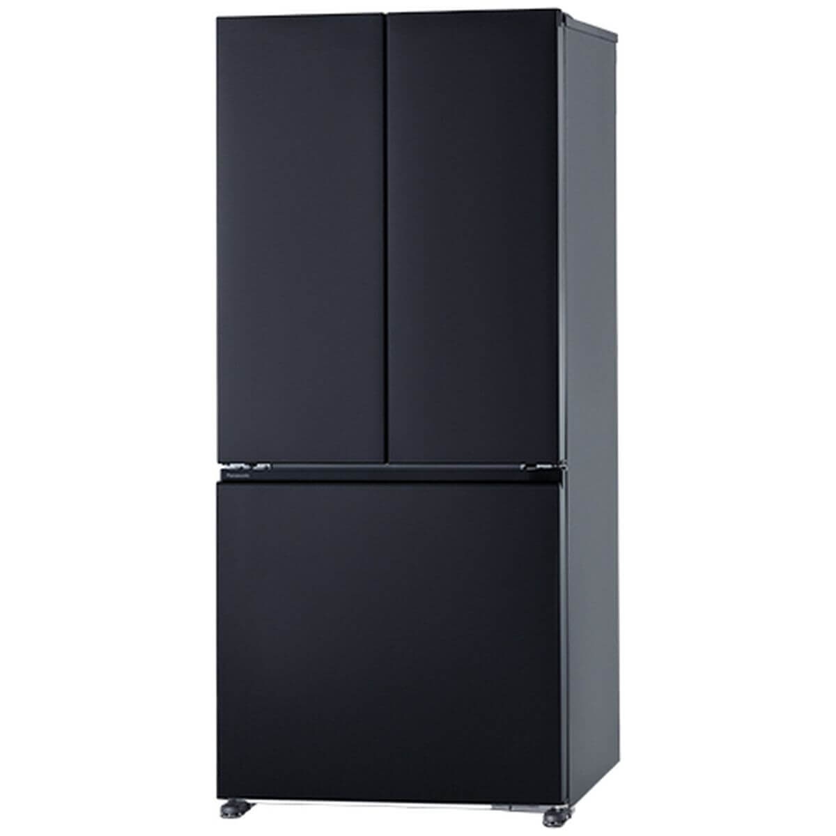 Panasonic French Door Fridge - Matte Metallic Black, nanoe X, Prime Fresh Soft-Freezing - NR-CW530HWKA