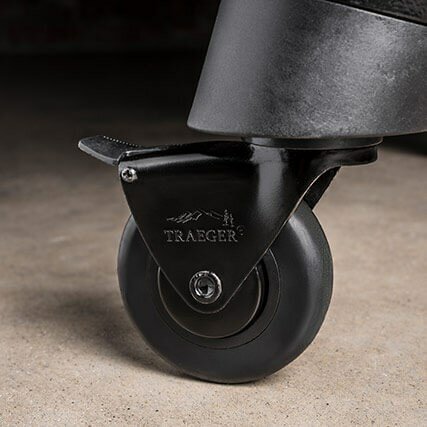 Traeger Pro 575 Wood Pellet Grill - WiFIRE, D2 Direct Drive, Transport Wheels, Black - TFB57GLEC