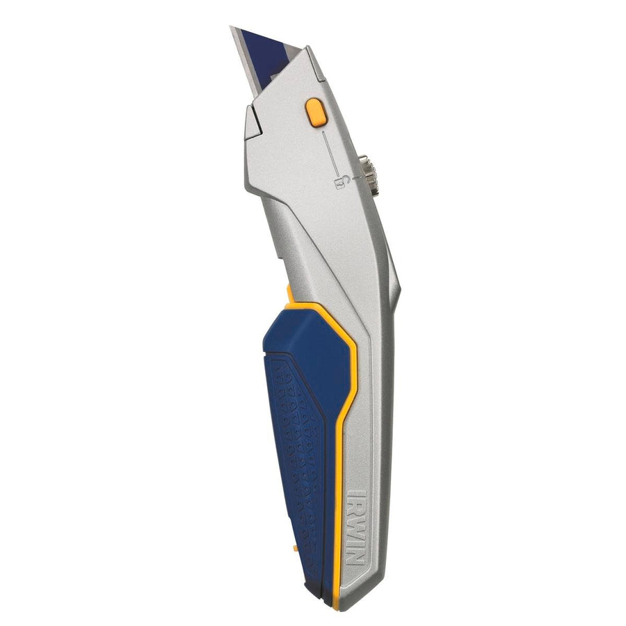 Irwin Pro Touch Retractable Knife - 3 Blades - Aluminium - Lightweight - SuperSaverAU - view 1