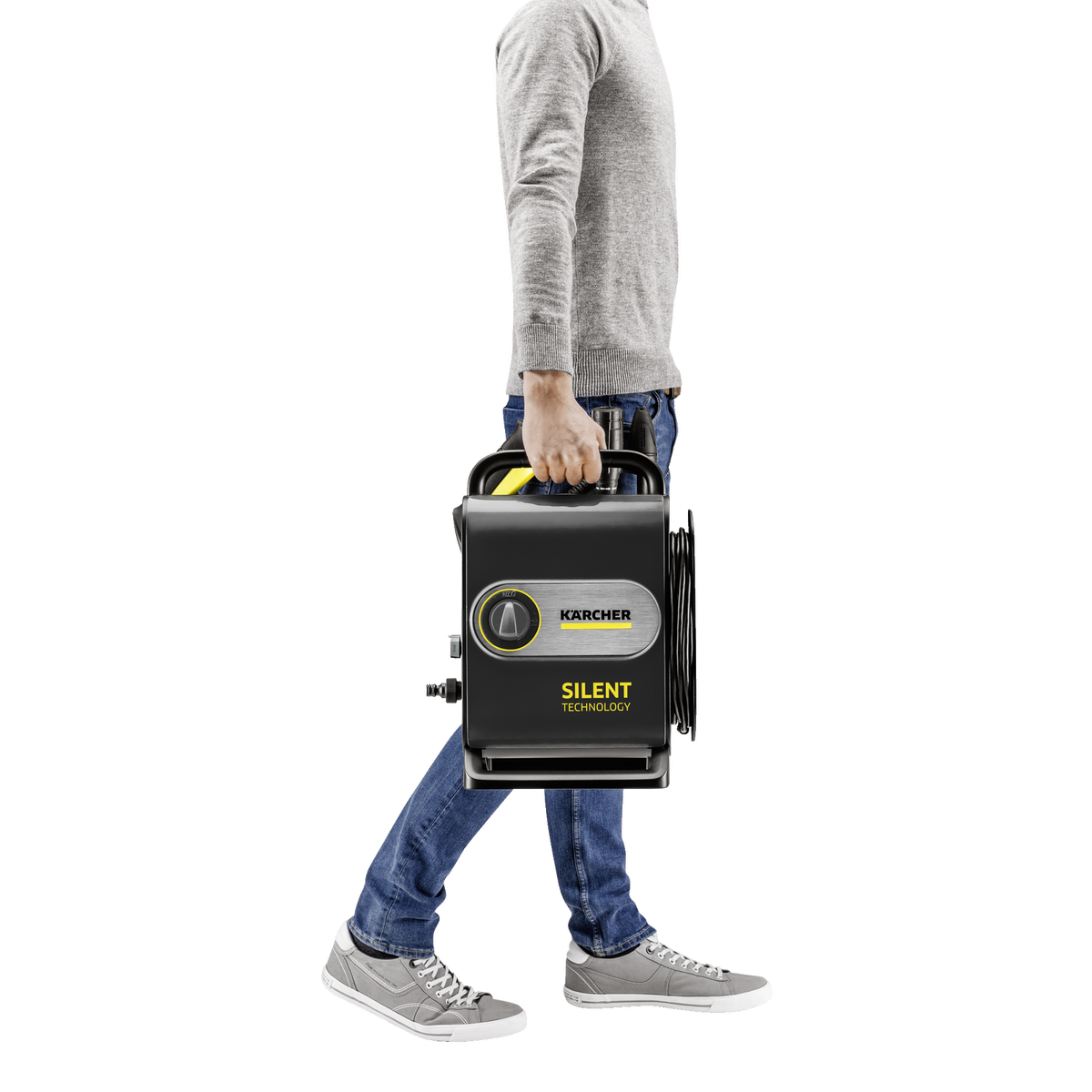 Karcher K Silent Anniversary Edition Pressure Washer 1950 PSI - 6m Hose - Eco!Booster - SuperSaverAU - view 5