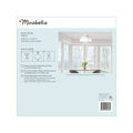 Mirabella White Eliza Batten Fix - 300mm x 180mm - DIY Installation - SuperSaverAU - view 3