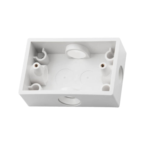 Deta Enclosed Surface Mounting Box - 80mm Polycarbonate - Weatherproof - SuperSaverAU - view 1
