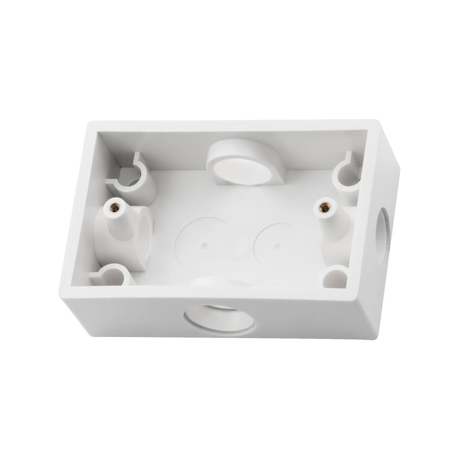 Deta Enclosed Surface Mounting Box - 80mm Polycarbonate - Weatherproof - SuperSaverAU - view 1