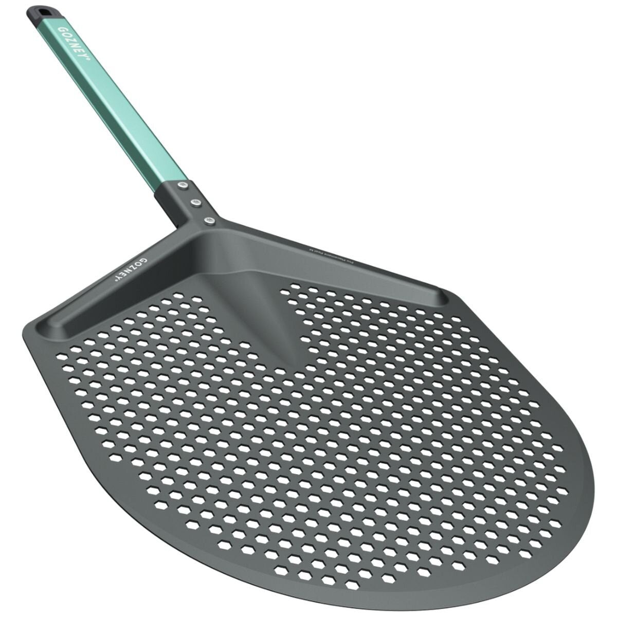 Gozney Pro Placement Peel 12-Inch Standard - Aluminium, Hex-Perforated Blade, Replaceable Handle - AD1766