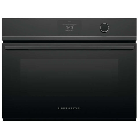 Fisher & Paykel Series 9 60cm Combi-Microwave Oven 49L - 22 Functions - WiFi - Air Fry - OM60NDTDB1