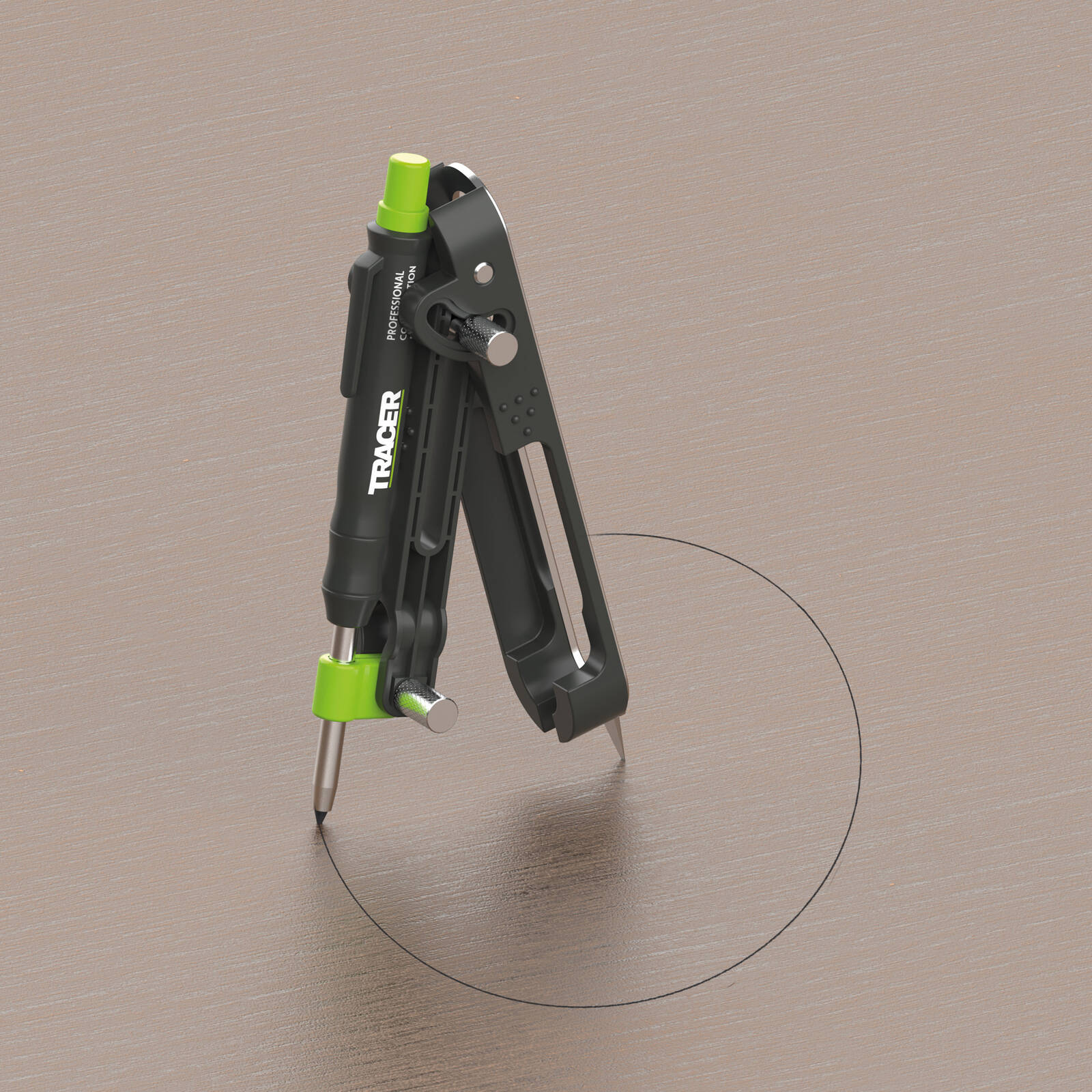 TRACER Proscribe with Deep Hole Pencil & 6 Replacement Lead Holster