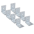 Carinya Galvanised Reinforcing Angle Bracket 50mm 8 Pack Durable Support - SuperSaverAU - view 3