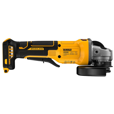 DeWALT 18V XR 125mm Angle Grinder with Paddle Switch Bare Unit DCG408N-XJ