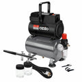 Ozito Airbrush Mini Compressor Kit - 3L - Plastic - Oil Free - SuperSaverAU - view 1