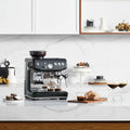 Breville Barista Express Impress Coffee Machine - Assisted Tamping, Black Truffle - BES876BTR4IAN1