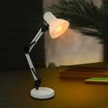 Brilliant Flexi Lloyd XL White E27 Desk Lamp with Adjustable Head 20986/05