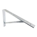 Carinya 500 x 400mm Galvanised Steel Heavy Duty Straight Stay Bracket 200kg