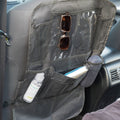 All Set 400 x 600mm Black Car Seat Organiser with Multiple Compartments
