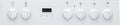 Artusi 54cm Electric Freestanding Oven - 7 Functions, Ceramic Cooktop, Triple-Glazed Door - AFC547W