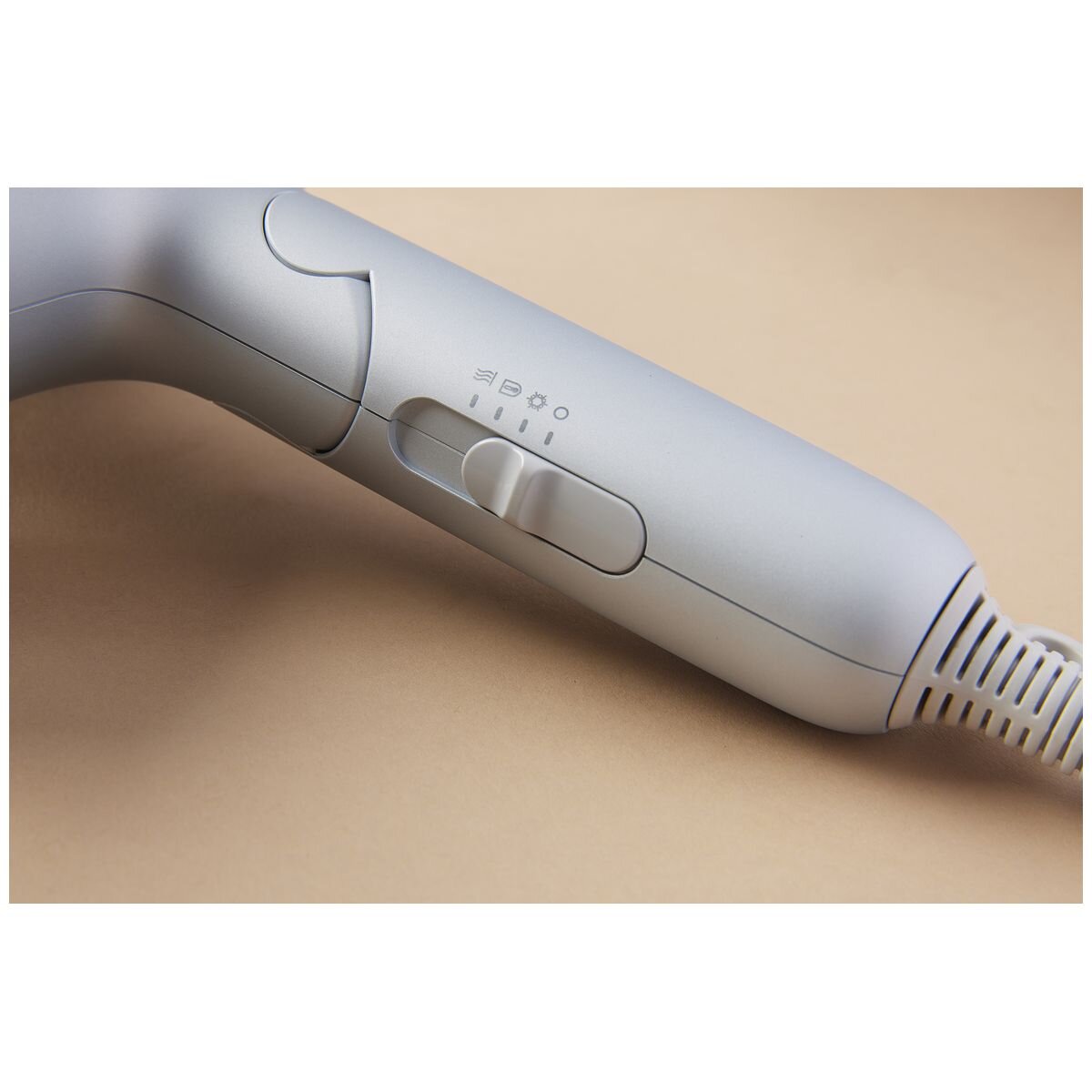 Panasonic Foldable Nanoe Hair Dryer - Light Grey - Three Airflow Settings - EH-NA7M-H765