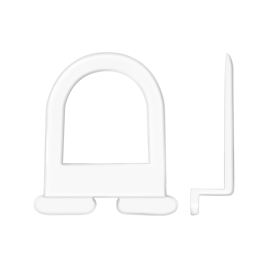 Rolltrak Clear Flyscreen Lift Tab 4 Pack - 27mm Plastic - Easy Install - SuperSaverAU - view 1