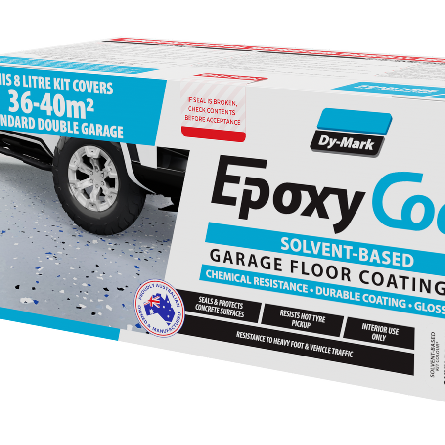 Dy Mark Garage Floor Epoxy Coat - 8L - Solvent-Based - Gloss Finish - SuperSaverAU - view 1