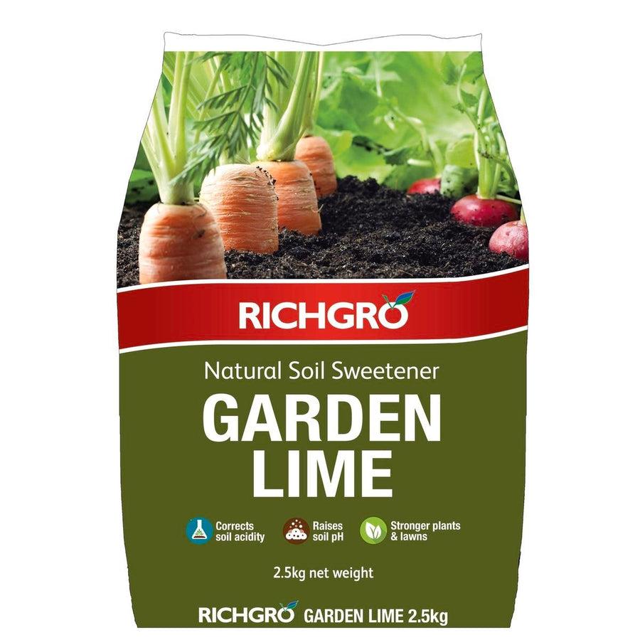 Richgro Natural Garden Lime 2.5kg Granular Soil pH Booster - SuperSaverAU - view 1