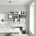 Flexi Storage Home Solutions White Matte Shelf 900mm Particle Board Durable - SuperSaverAU - view 2