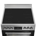 Beko 60cm Electric Freestanding Oven - Stainless Steel, Ceramic Cooktop, AirFry - BFCB60VMX