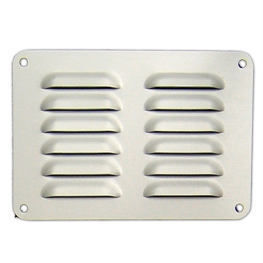 Haron Aluminium Pressed Wall Vent 150 x 100mm Silver Energy Efficient - SuperSaverAU - view 1