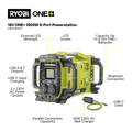 Ryobi 18V ONE+ Powerstation 1800W - Portable Power Source - 300mm x 340mm x 480mm - SuperSaverAU - view 2