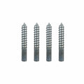 Adoored Furniture Leg Studs - 3/8" - Zinc Plated - Easy Install - 4 Pack - SuperSaverAU - view 2