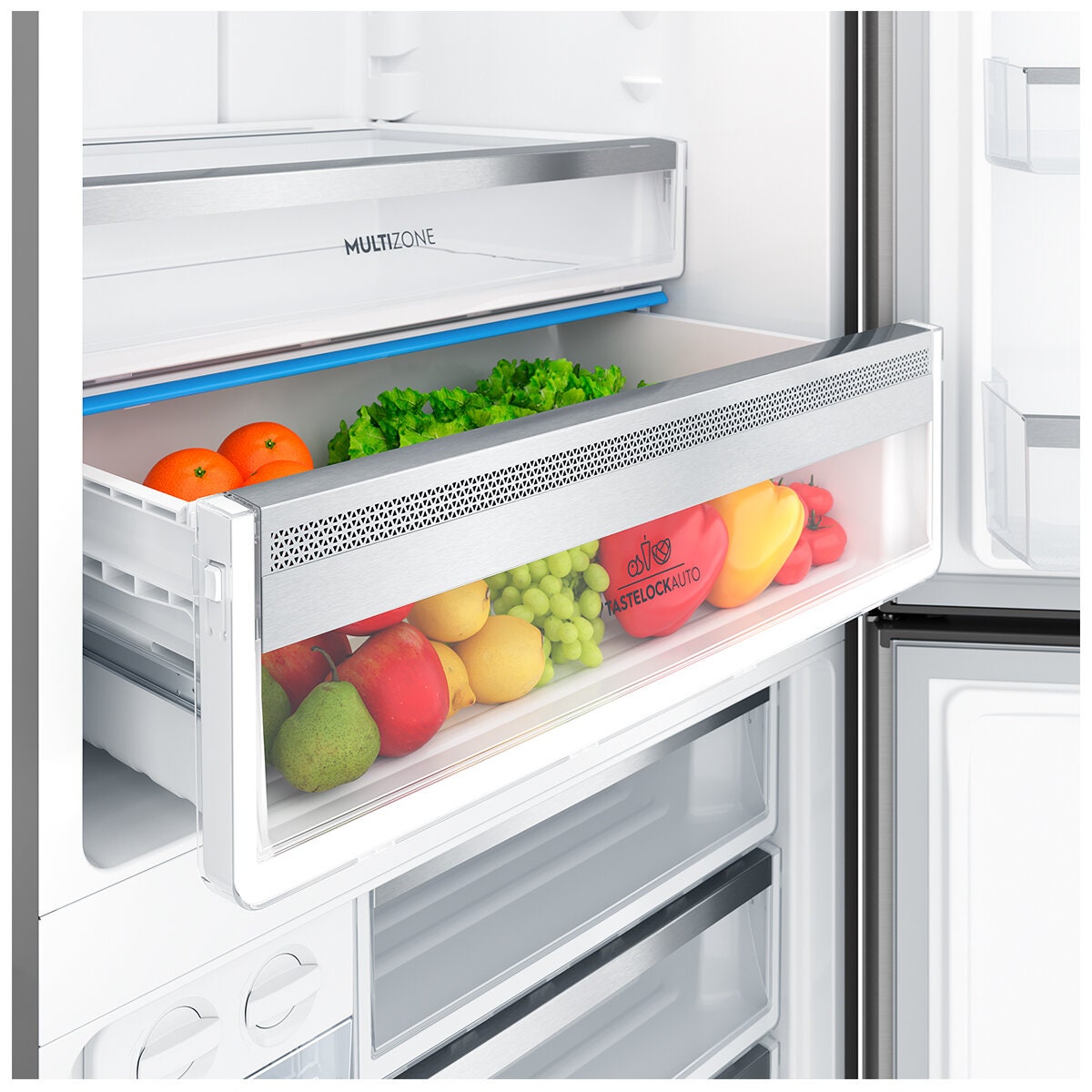 Electrolux 496L bottom mount fridge - stainless steel, EvenTemp, 6 star energy rating - EBE5002SD-R