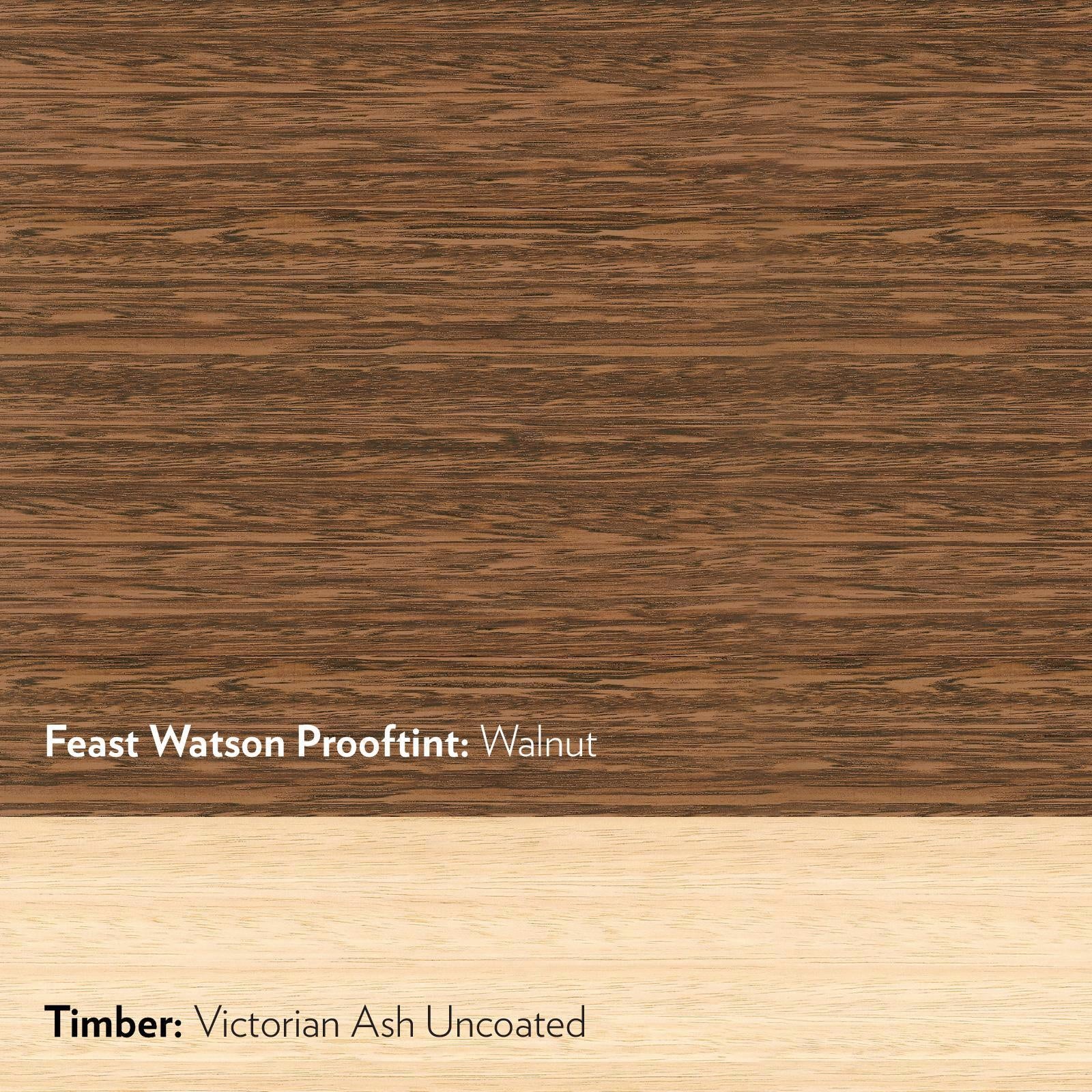 Feast Watson Walnut Prooftint Oil Based Interior Stain 1L - Penetrating Timber Stain