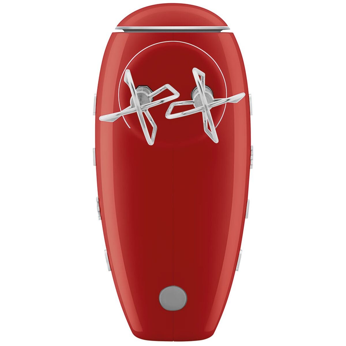 Smeg 50s Retro Style Hand Mixer - 250W, 9 Speeds Plus Turbo, Backlit LED Display, Red - HMF01RDAU