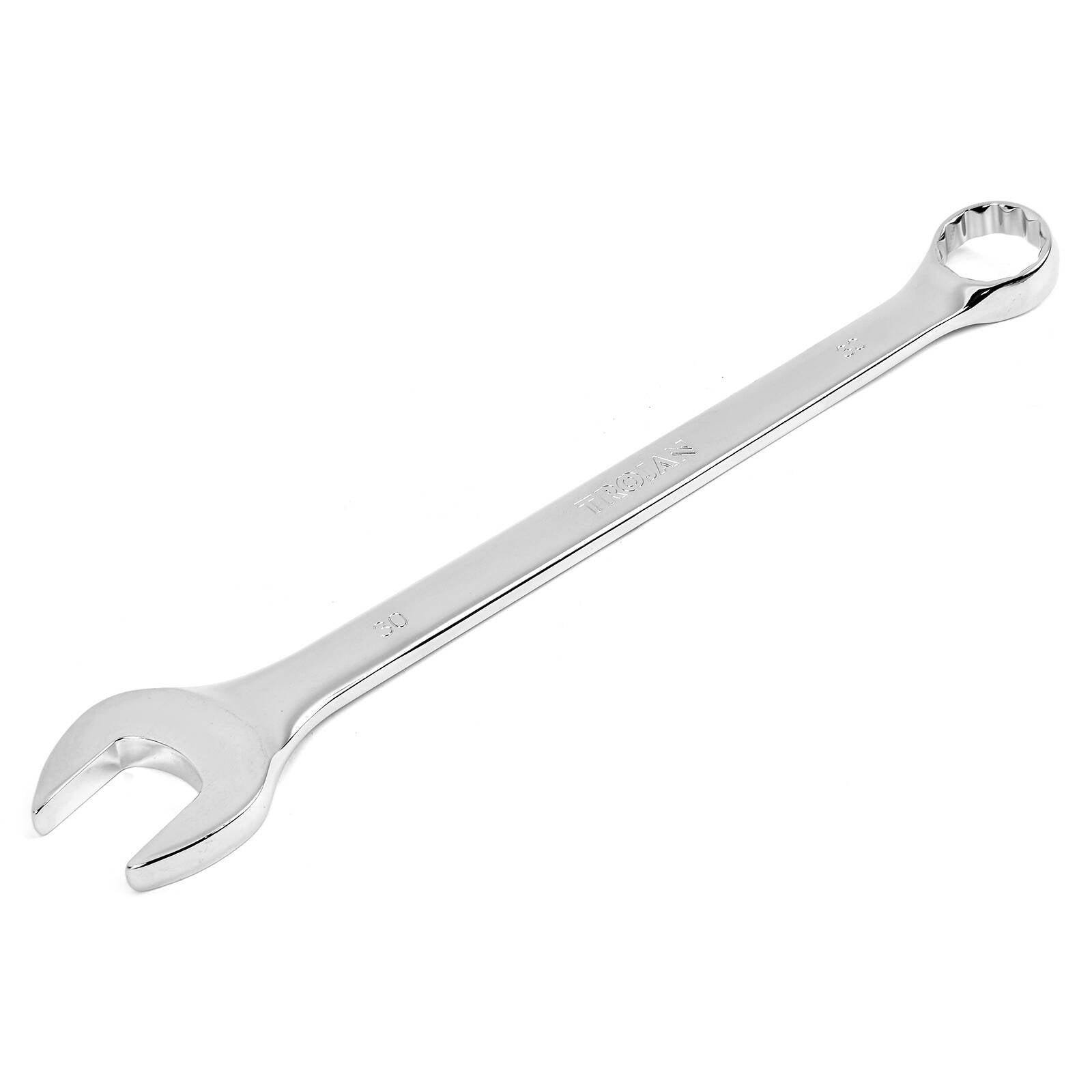 Trojan 30mm Combination Spanner Chrome Vanadium 12 Point Ring & Open End