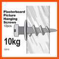 Everhang Picture Hanging Screws - 10kg - Steel - Self-Drilling - 10 Pack - SuperSaverAU - view 2