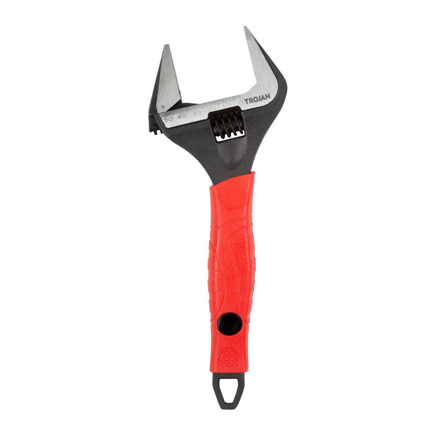 Trojan Wide Mouth Wrench - 250mm - Soft Grip - Plumbing Use - SuperSaverAU - view 1