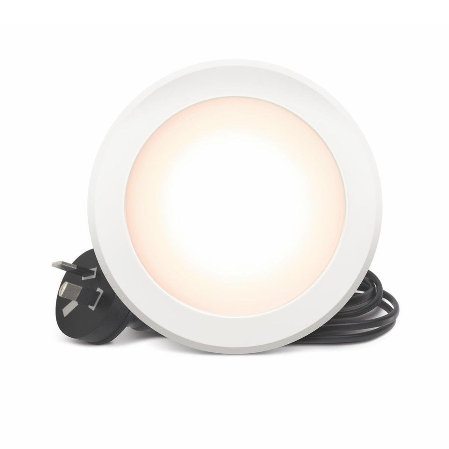 HPM 90mm 7W White Tricolour Dimmable LED Downlight - Adjustable Light Temperatures - SuperSaverAU - view 1