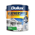 Dulux Weathershield 4L Ultra Deep Matt Exterior Paint UV Resistant Tintable