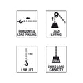 Gorilla 250kg Lever Block - 1.5m Lift - Steel - Durable Lifting Tool - SuperSaverAU - view 2