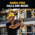 Dewalt 2 in 1 Neckband Headphones Open Ear Speakers - 60+ Hours Battery Life - IP56 Water Resistant - SuperSaverAU - view 5