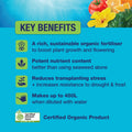 Searles 1L Seamax Liquid Organic Fertiliser, Water Soluble for Vegetables
