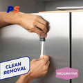 Permastik Black Spring Clips 4 Pack - 110mm x 205mm - Holds 500g - Easy to Apply - SuperSaverAU - view 4