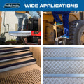 Metal Mate Aluminium Stair Nosing 43mm x 23mm Lightweight Slip Resistant - SuperSaverAU - view 4