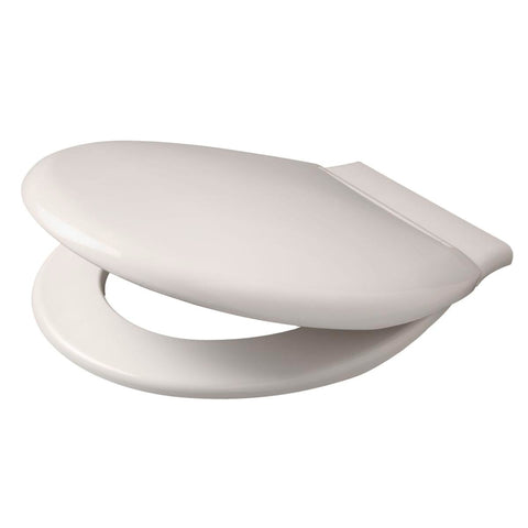 Caroma Ivory Toilet Seat - Round - Thermo Plastic - Durable Design - SuperSaverAU - view 1