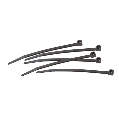 Crescent Cable Ties - 370mm x 4.8mm - Black - 25 Pack - Nylon - UV Resistant - SuperSaverAU - view 2