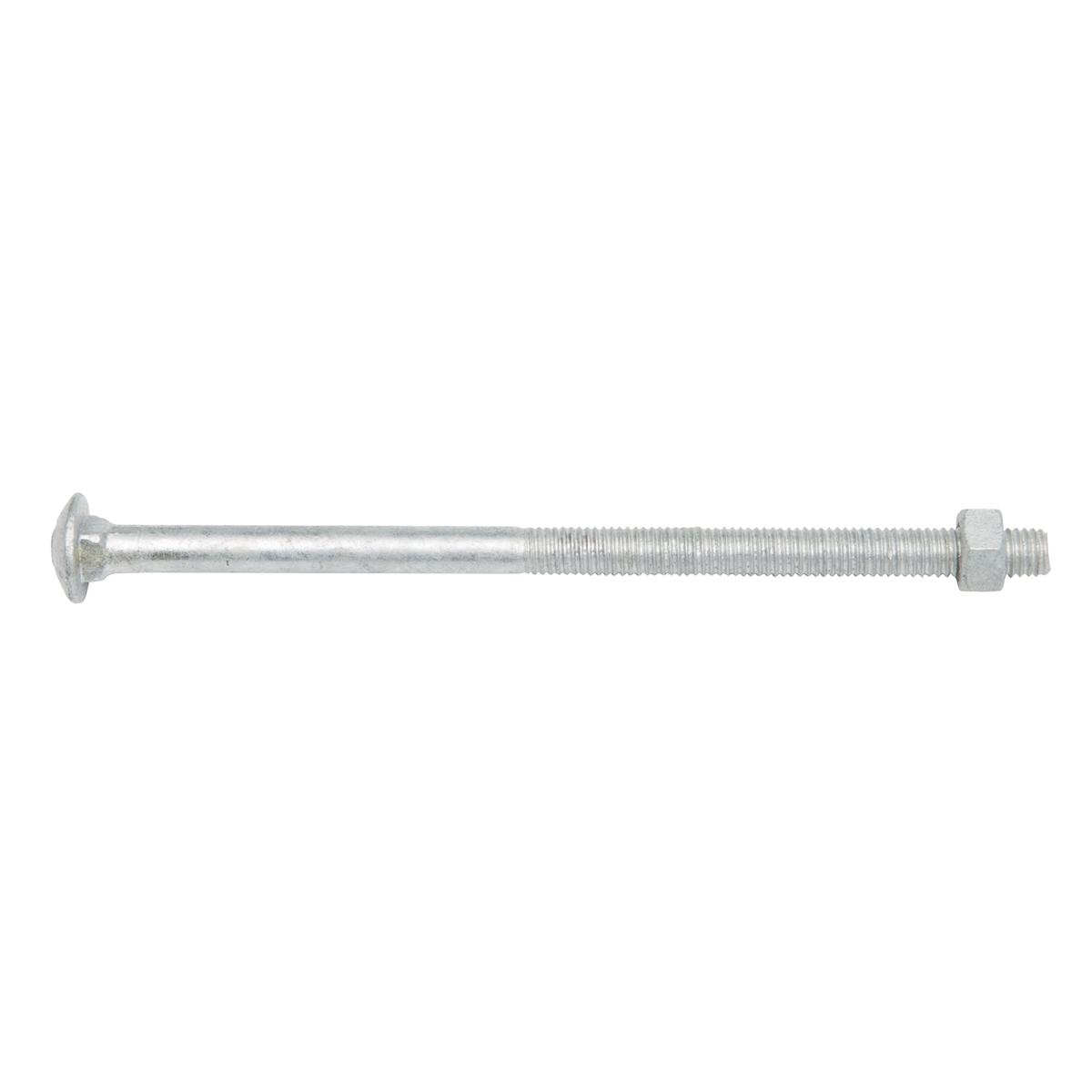 Zenith Cup Head Bolt - M8 x 150mm - Hot Dipped Galvanised - Corrosion Resistant - SuperSaverAU - view 1