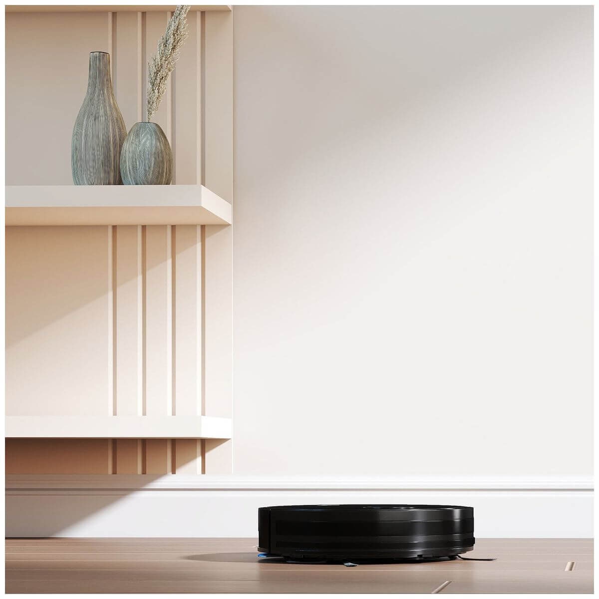 MyGenie Vortex Wet and Dry Robotic Vacuum - Smart App Control - Low Profile Design - Black - 10005836