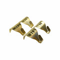 Everhang 10kg Brass Plated Steel Picture Hanging Moulding Hook - 4 Pack