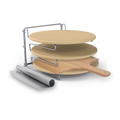 Matador Pizza Stone Stacker Set - 330mm - Cordierite - 3 Pizzas - SuperSaverAU - view 1