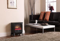Dimplex 1.2kW Microstove electric fire heater - black cast effect finish, Optiflame LED - MCFSTV12-AU
