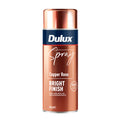 Dulux Effects 300g Copper Rose Bright Finish Spray Paint for Decor