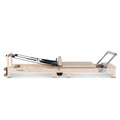 Lifespan Fitness Contour 2 folding wood Pilates reformer set - wooden frame - beige accents - LFRF-CONTFLD2B